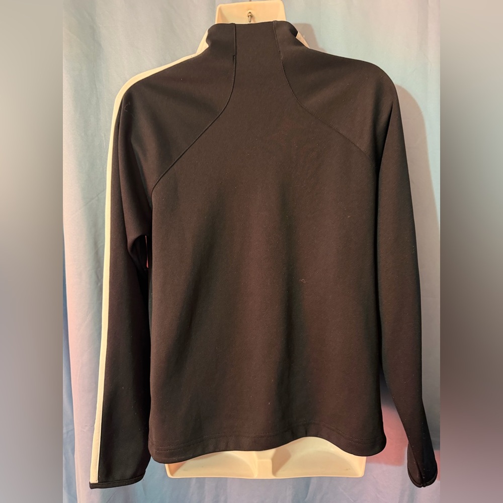 Stylish Black Quarter-Zip Pullover - image 4